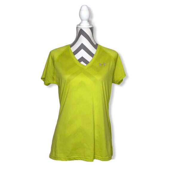 Under Armour-Workout Heat gear Tee-Semi-fitted-Med - Picture 1 of 5
